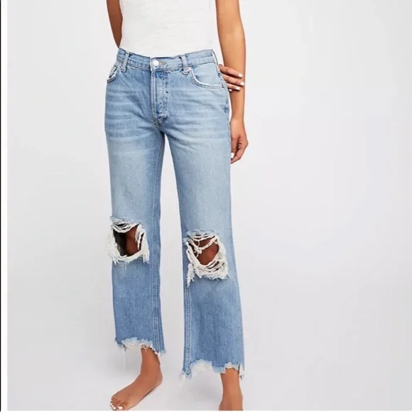 Free People / We the Free Maggie Jeans - Picture 2 of 13